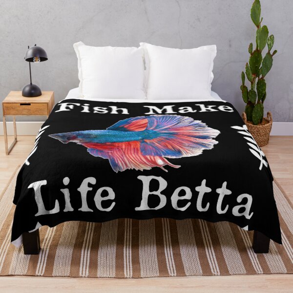 Item preview, Fish Make Life Betta designed and sold by POSITIVEHL HL.