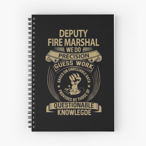 Item preview, Deputy Fire Marshal T Shirt - We Do Precision Job Gift Item Tee designed and sold by paneczkopat.
