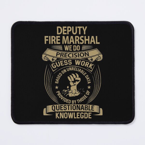 Item preview, Deputy Fire Marshal T Shirt - We Do Precision Job Gift Item Tee designed and sold by paneczkopat.