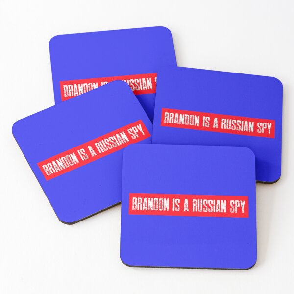 Item preview, Brandon is a Russian Spy designed and sold by JerseyBoysTees.