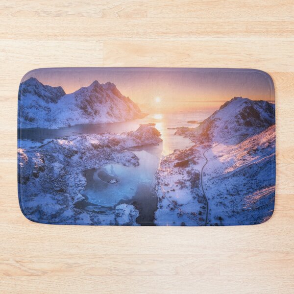 Item preview, Lofoten Islands Norway Sunrise designed and sold by RegaloRepublic.