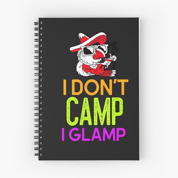 Item preview, I DON'T CAMP I CLAMP FUNNY CAMPERS T-SHIRT designed and sold by BestCoolStuff.
