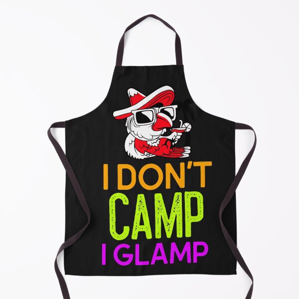 Item preview, I DON'T CAMP I CLAMP FUNNY CAMPERS T-SHIRT designed and sold by BestCoolStuff.