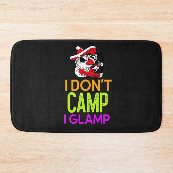 Item preview, I DON'T CAMP I CLAMP FUNNY CAMPERS T-SHIRT designed and sold by BestCoolStuff.