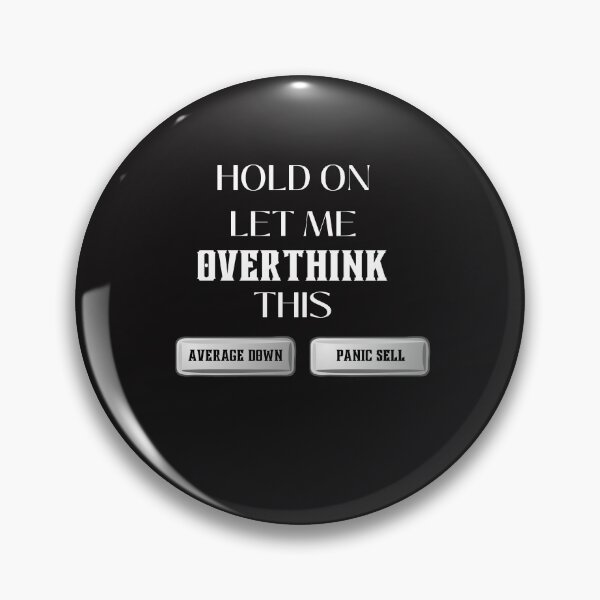 Item preview, Hold on let me overthink this- Funny gift – Dog lover - Unique gift for stock market, crypto, options trader, forex traders and day traders  designed and sold by TradingTeesKids.