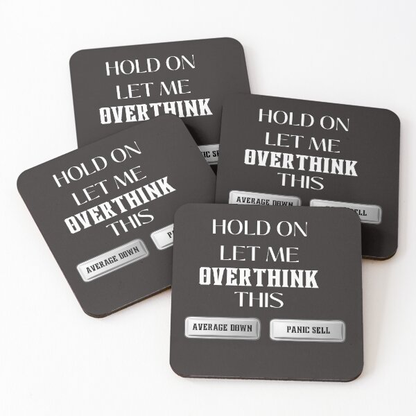 Item preview, Hold on let me overthink this- Funny gift – Dog lover - Unique gift for stock market, crypto, options trader, forex traders and day traders  designed and sold by TradingTeesKids.