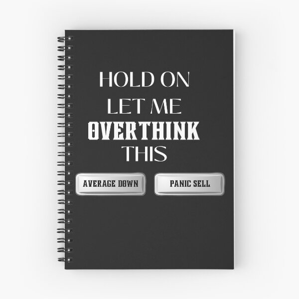 Item preview, Hold on let me overthink this- Funny gift – Dog lover - Unique gift for stock market, crypto, options trader, forex traders and day traders  designed and sold by TradingTeesKids.