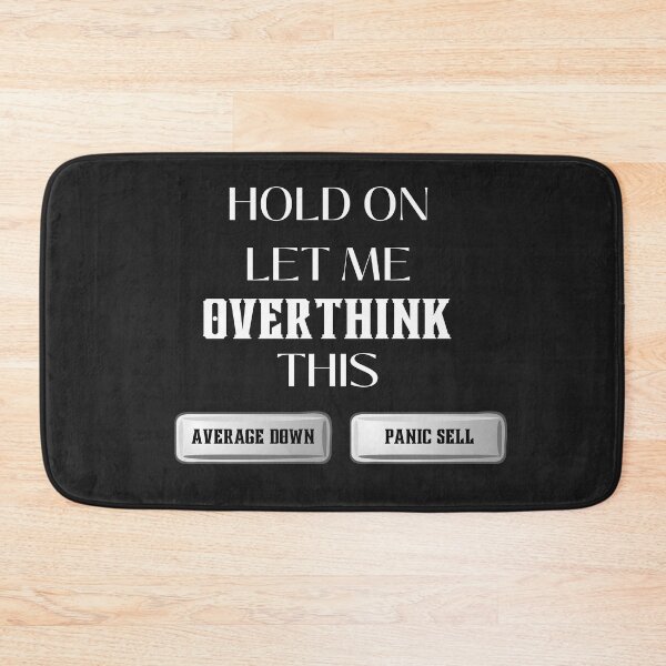 Item preview, Hold on let me overthink this- Funny gift – Dog lover - Unique gift for stock market, crypto, options trader, forex traders and day traders  designed and sold by TradingTeesKids.