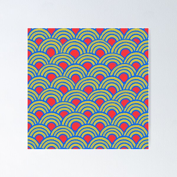 Item preview,   Red, green,blue,gold and orange patterns designed and sold by johnrk.