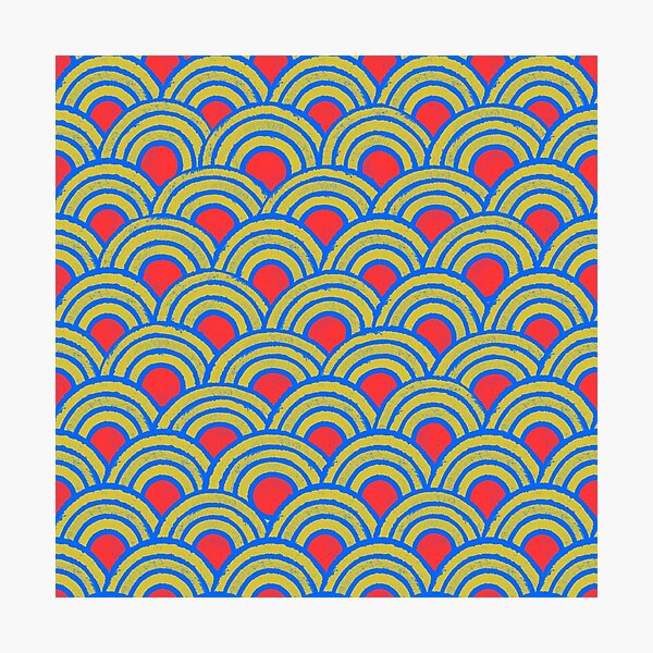 Item preview,   Red, green,blue,gold and orange patterns designed and sold by johnrk.