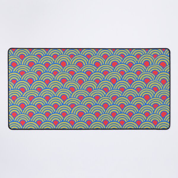 Item preview, Red, green,blue,gold and orange patterns designed and sold by johnrk.