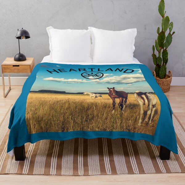 Heartland Ranch Throw Blankets for Sale Redbubble