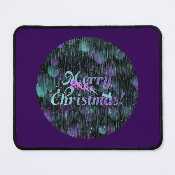 Item preview, It's beginning to look... (dark teal&purple frosted version) designed and sold by SilverOutlining.