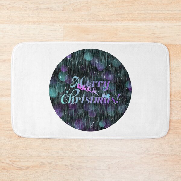 Item preview, It's beginning to look... (dark teal&purple frosted version) designed and sold by SilverOutlining.