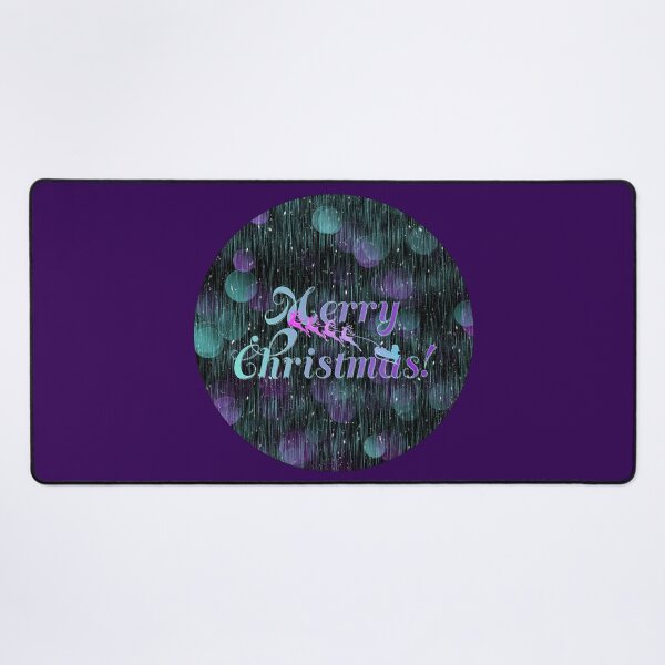 Item preview, It's beginning to look... (dark teal&purple frosted version) designed and sold by SilverOutlining.