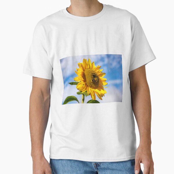 Sunflower with Bumble Bee Classic T-Shirt
