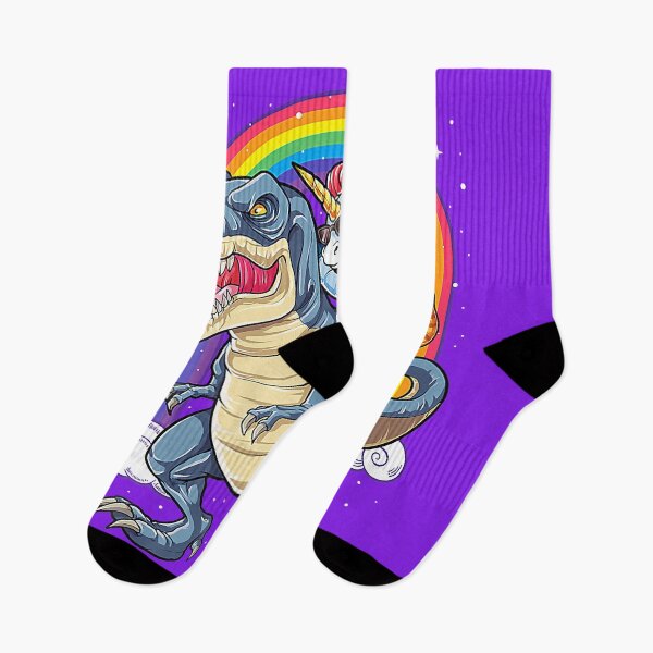 Item preview, Cat Unicorn Riding-Dinosaur Kitten Lover Space Galaxy  designed and sold by mjamerearieona.