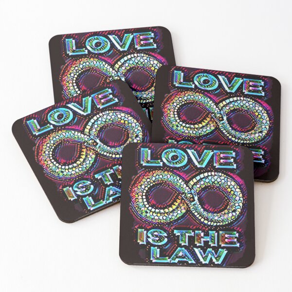Item preview, LOVE IS THE LAW THELEMITE Spiritual Healer designed and sold by jmed70.