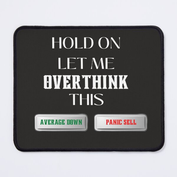 Item preview, Hold on let me overthink this- Funny gift – Dog lover - Unique gift for stock market, crypto, options trader, forex traders and day traders  designed and sold by TradingTeesKids.