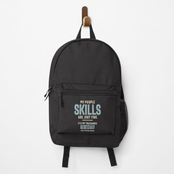 Item preview, My People Skills Are Fine Funny Sarcasm designed and sold by cidolopez.