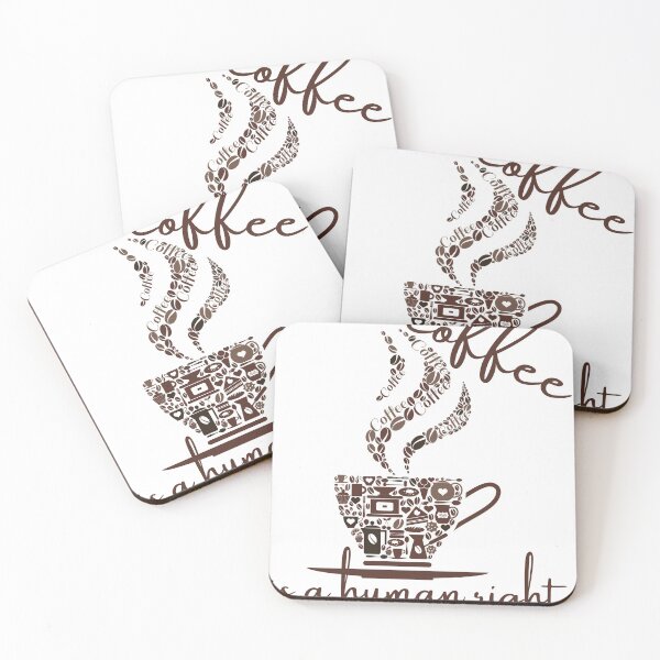Item preview, coffee is a human right designed and sold by AMASOTGN.