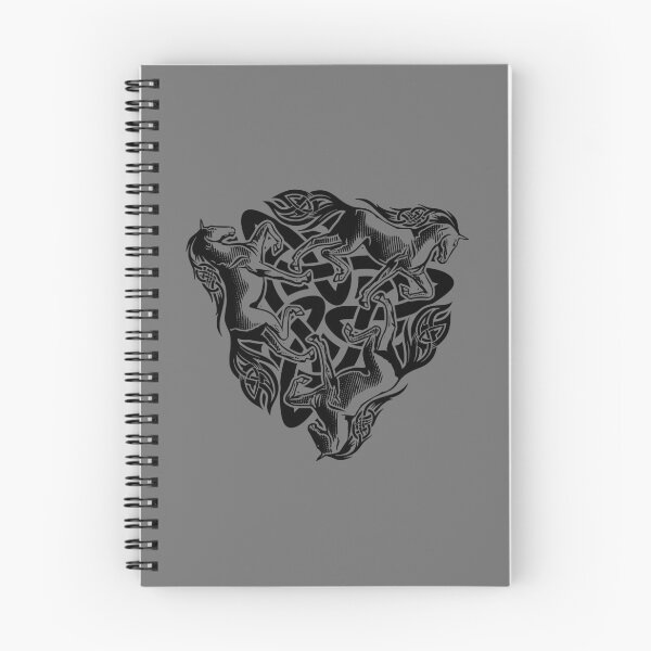 Item preview, Triquetra. Running Horses, black designed and sold by yulia-rb.