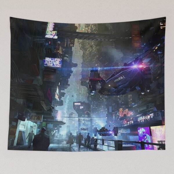 Item preview, Cyberpunk City designed and sold by SofiaStutio.