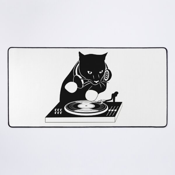 Cool DJ Cat | Art Board Print