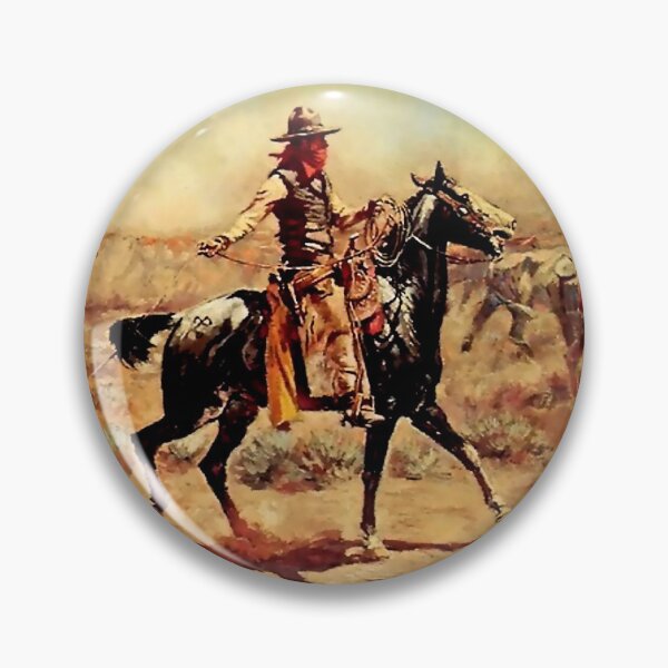 Item preview, “In the Alkali” Western Art by Charles M Russell designed and sold by PatricianneK.