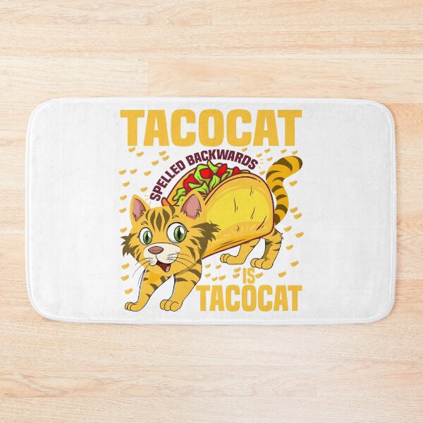 Item preview, Tacocat Spelled Backwards is Tacocat, Funny Taco Cat designed and sold by StoreMix23.