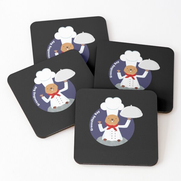 Item preview, Chef Groundhog - Groundhog Day designed and sold by ArqDezines.