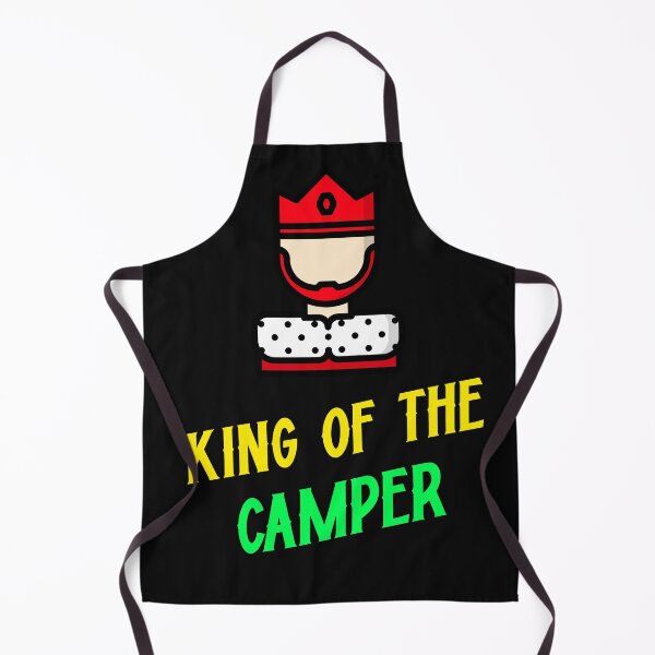 Item preview, KING OF THE CAMPER FUNNY CAMP LOVERS T-SHIRT designed and sold by BestCoolStuff.