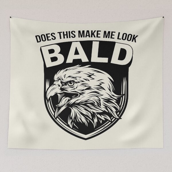 Item preview, Does This Make Me Look Bald designed and sold by NawalMagdy.