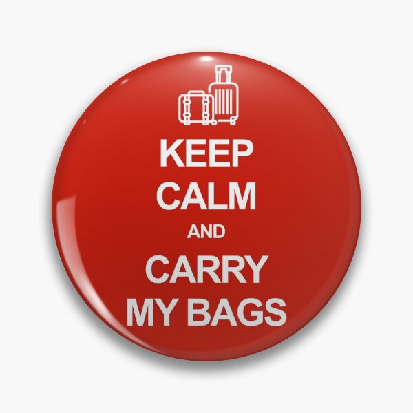 Item preview, Keep calm and carry my bags designed and sold by Occupant9.