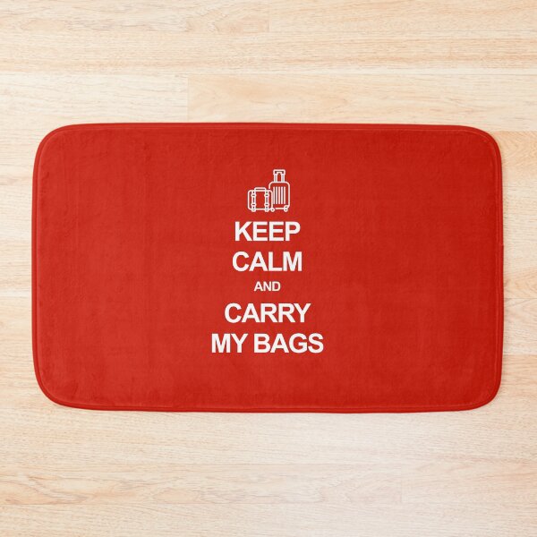 Item preview, Keep calm and carry my bags designed and sold by Occupant9.
