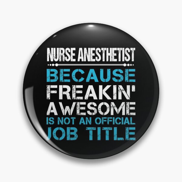 Item preview, Nurse Anesthetist T Shirt - Freaking Awesome Job Gift Item Tee designed and sold by oetate4774.
