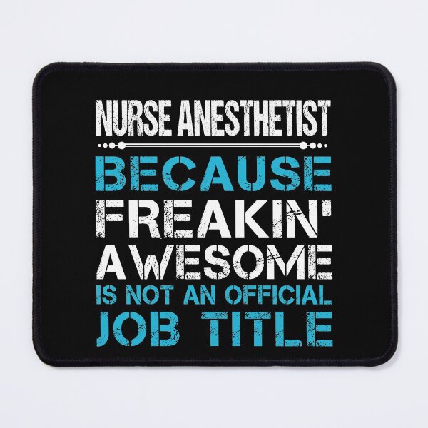 Item preview, Nurse Anesthetist T Shirt - Freaking Awesome Job Gift Item Tee designed and sold by oetate4774.