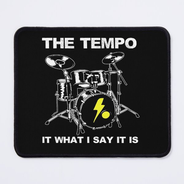 Item preview,  Funny Drummer Art Men Women Drumming Drum Set Music Lover,the tempo is what i say it is artwork for men designed and sold by Havic  Tees.