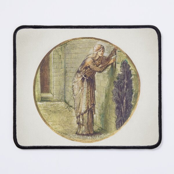 Item preview, Wall Tryst Sir Edward Burne Jones painting designed and sold by UsedToBeStatue.