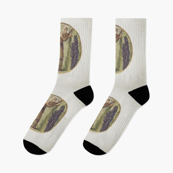 Item preview, Wall Tryst Sir Edward Burne Jones painting designed and sold by UsedToBeStatue.