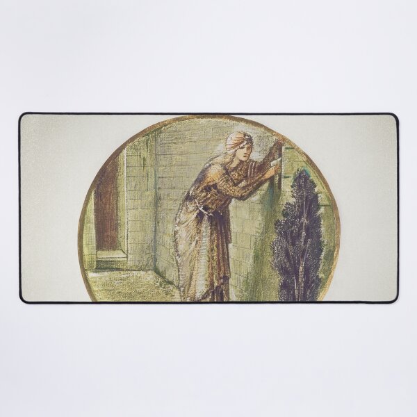 Item preview, Wall Tryst Sir Edward Burne Jones painting designed and sold by UsedToBeStatue.