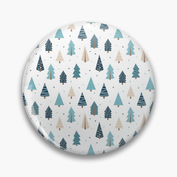 Item preview, Blue Christmas Trees designed and sold by storyboxdesigns.