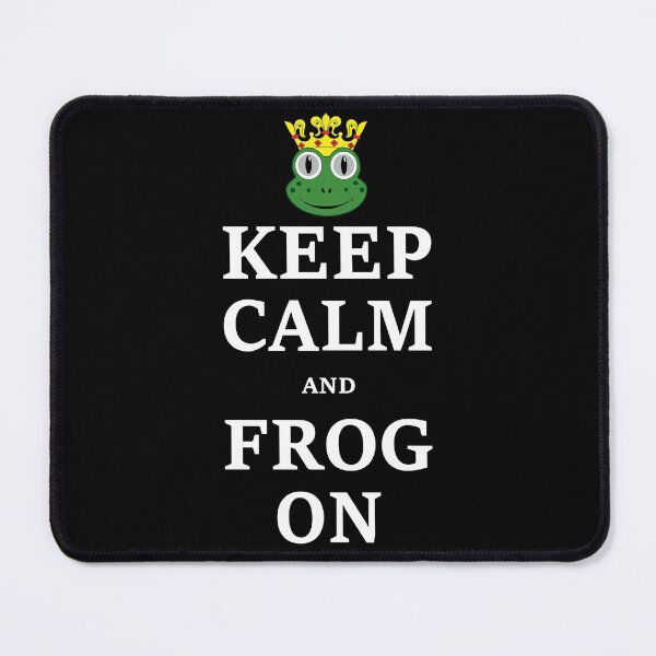 Item preview, Keep Calm and frog on by Tjays on a Cool designed and sold by TJays.