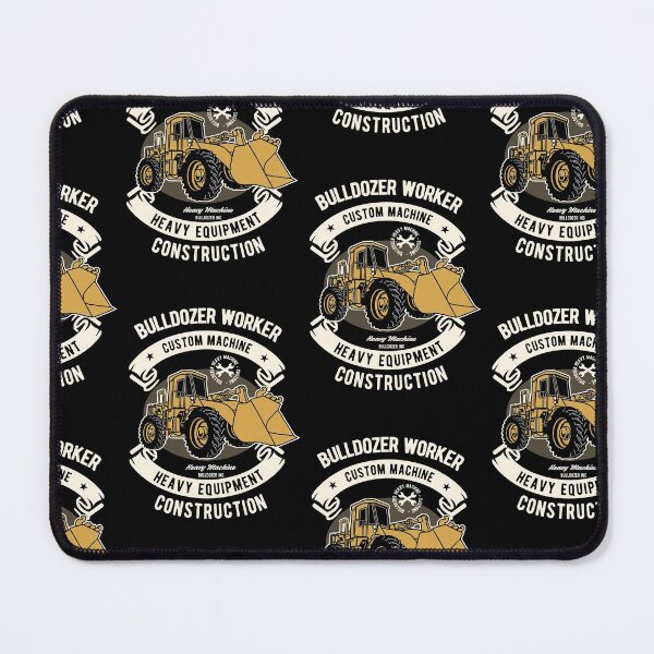 Artikelvorschau, Bulldozer Arbeiter Vintage entworfen und verkauft von BeeMeCreative.
