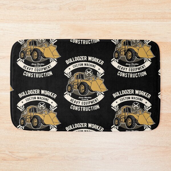 Item preview, Bulldozer Worker Vintage designed and sold by BeeMeCreative.