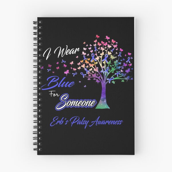 Item preview, Ribbon Tree I Wear Blue For Someone Erb's Palsy Awareness designed and sold by Tadmab.