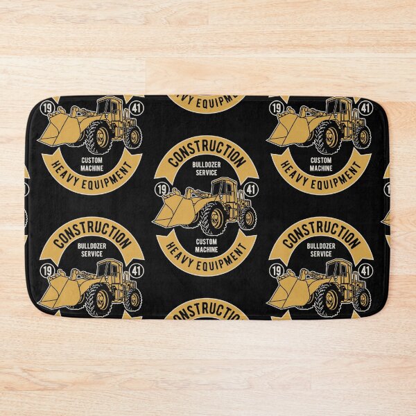 Item preview, Bulldozer Worker Vintage designed and sold by BeeMeCreative.