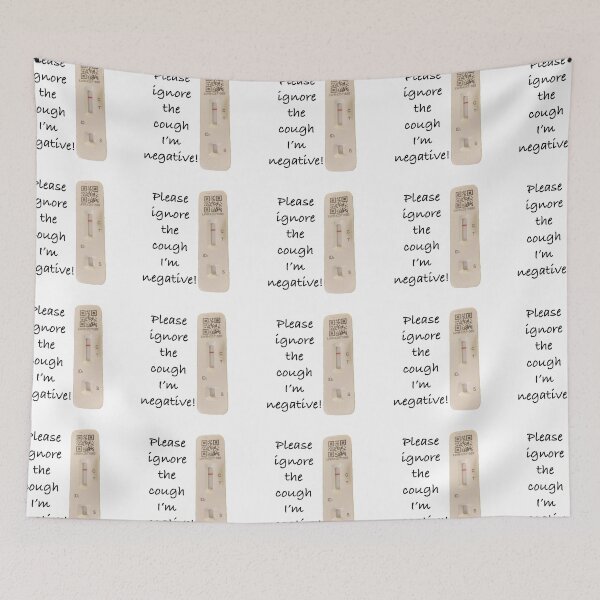 Item preview, Please ignore the cough I’m negative  designed and sold by Englishmistress.