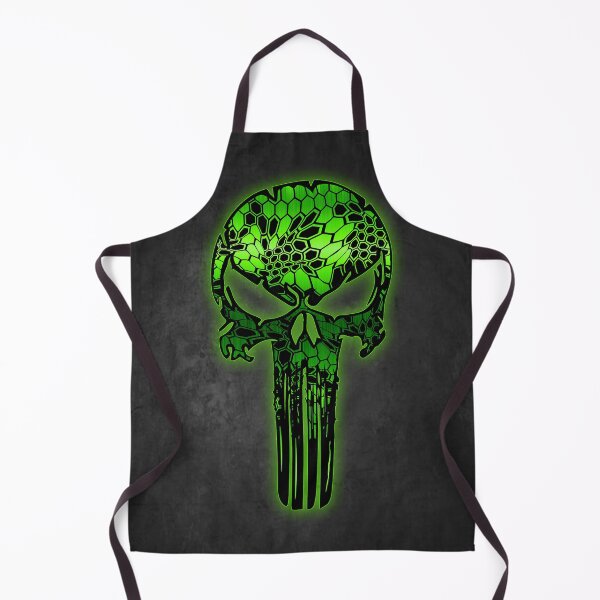 Item preview, Lime green Punish Skull designed and sold by artistwill.