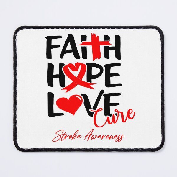 Item preview, Faith Hope Love Cure Stroke Awareness designed and sold by Grooffos.